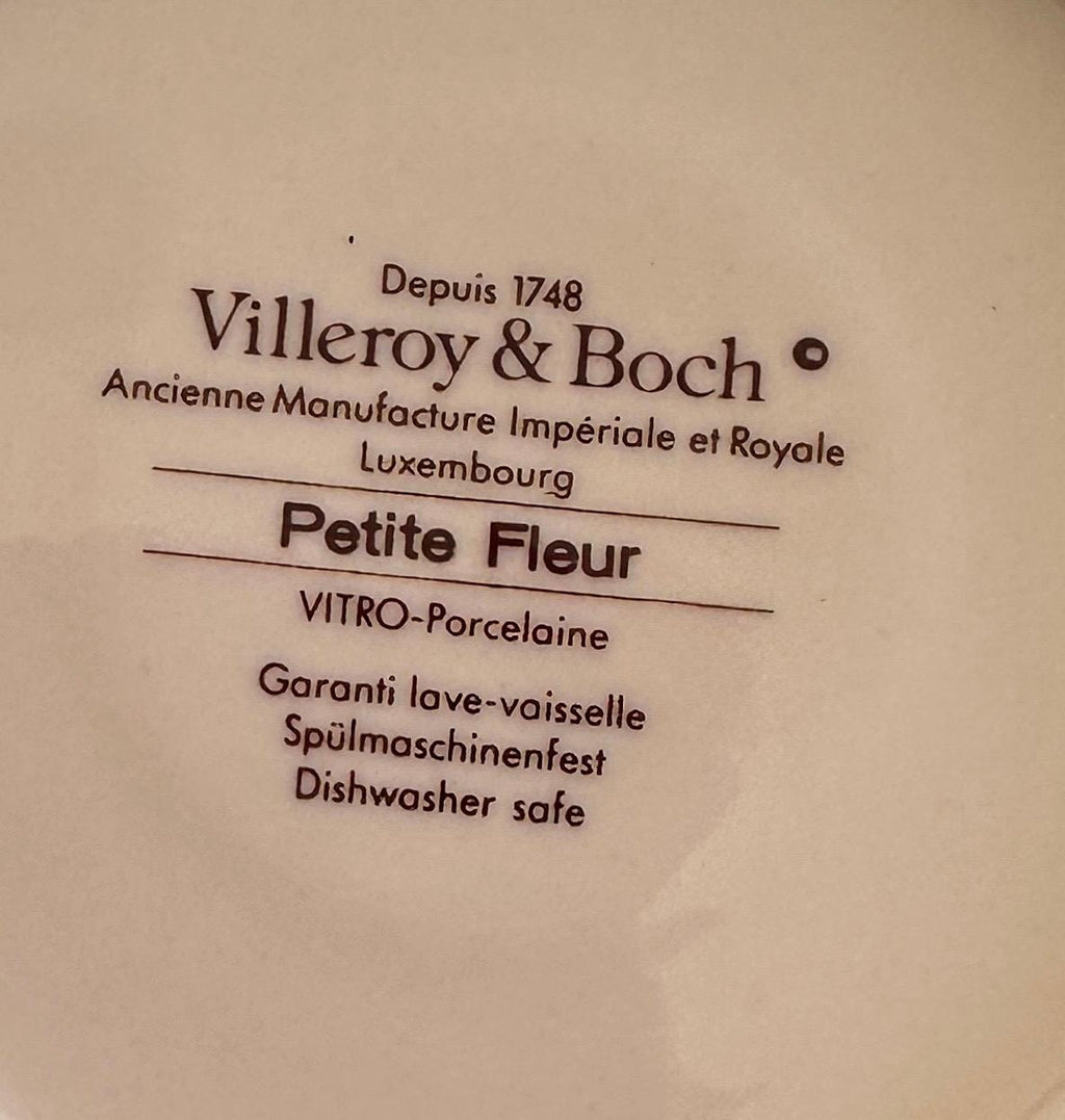 Villeroy and Boch Petite Fleur Sugar Bowl