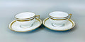 2 Raynaud Marie Antoinette Gold Teacups