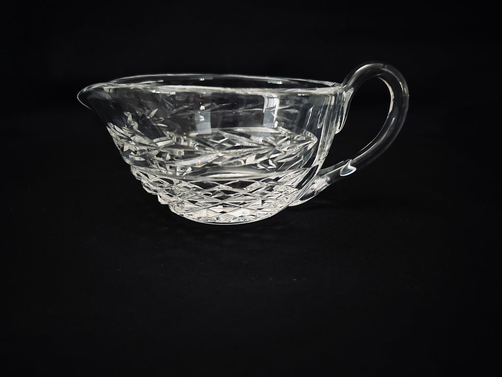Waterford Glandore Crystal Gravy Sauce Boat