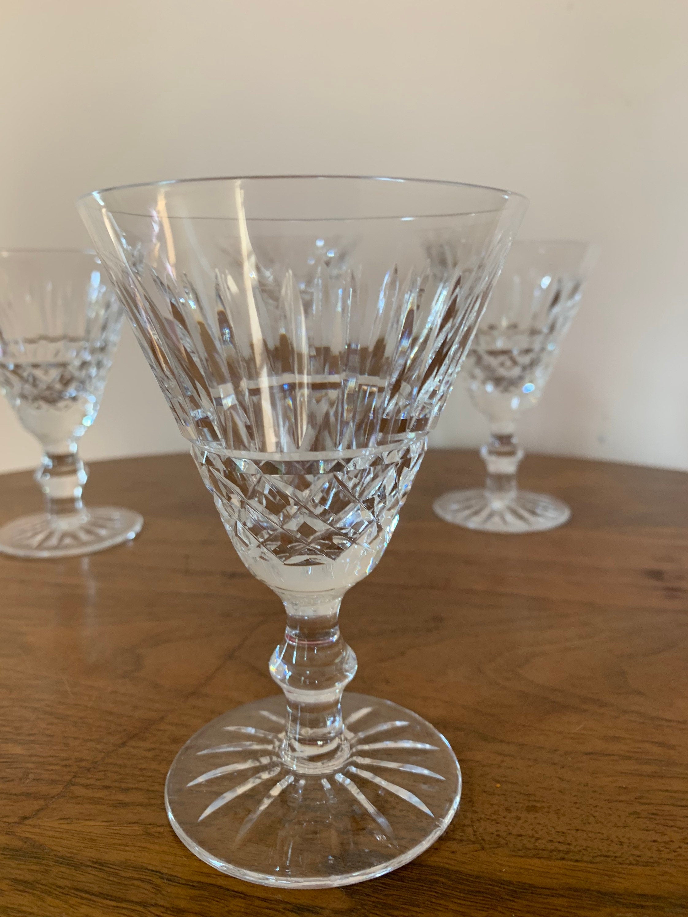 4 Waterford Tramore Wine Glasses