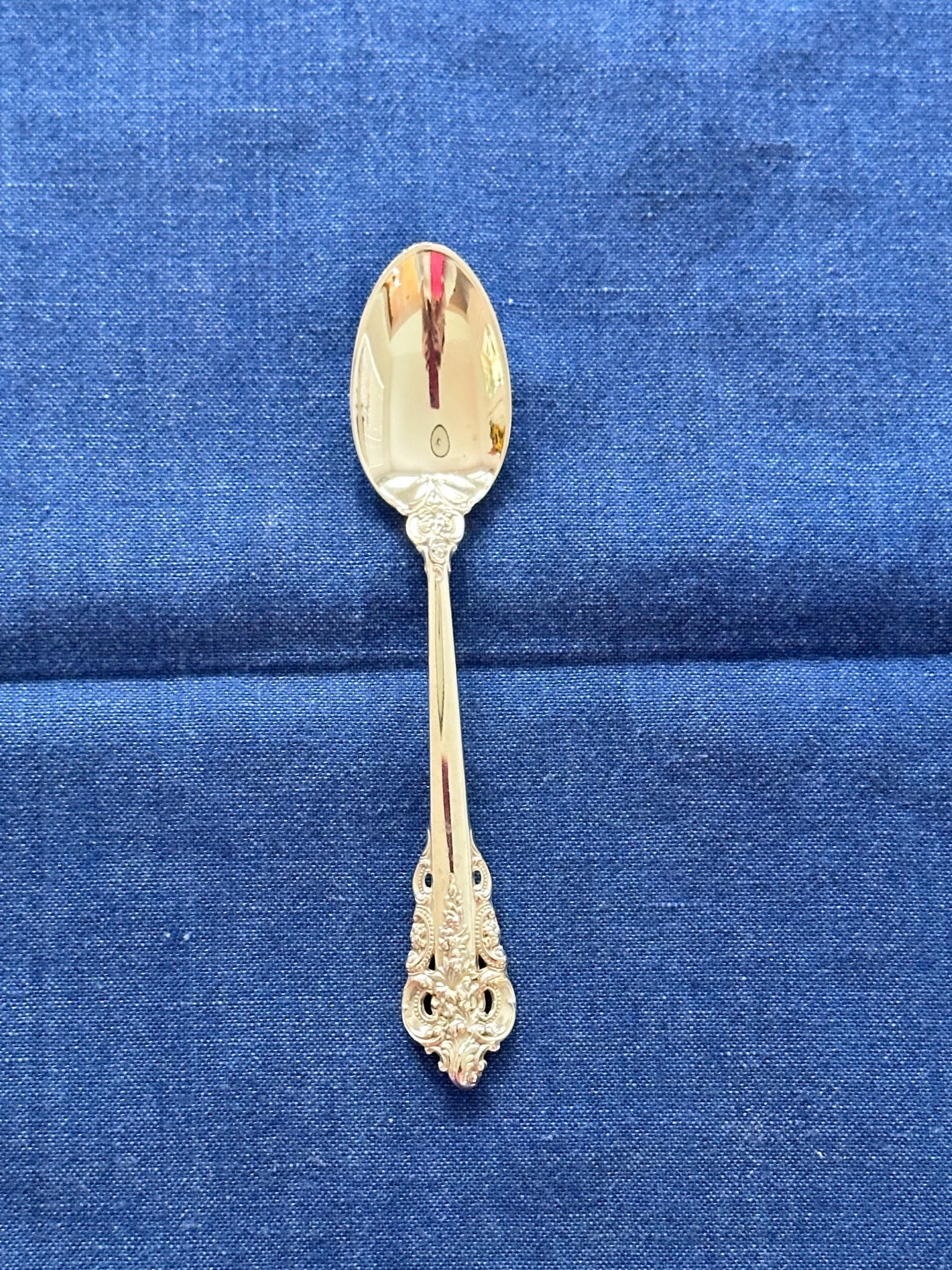 Wallace Grande Baroque Teaspoon Sterling Silver