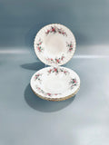 4 Royal Albert Lavender Rose Soup Bowls