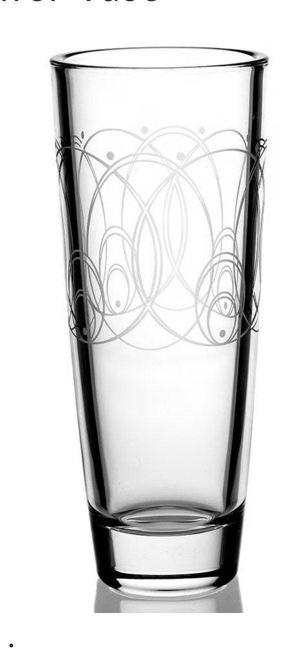 Waterford Crystal Ballet Icing Tall Vase