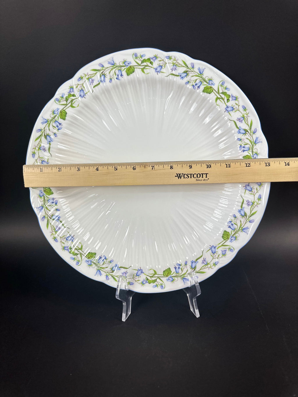 Shelley Harebell Chop Plate Round Platter Serving Tray