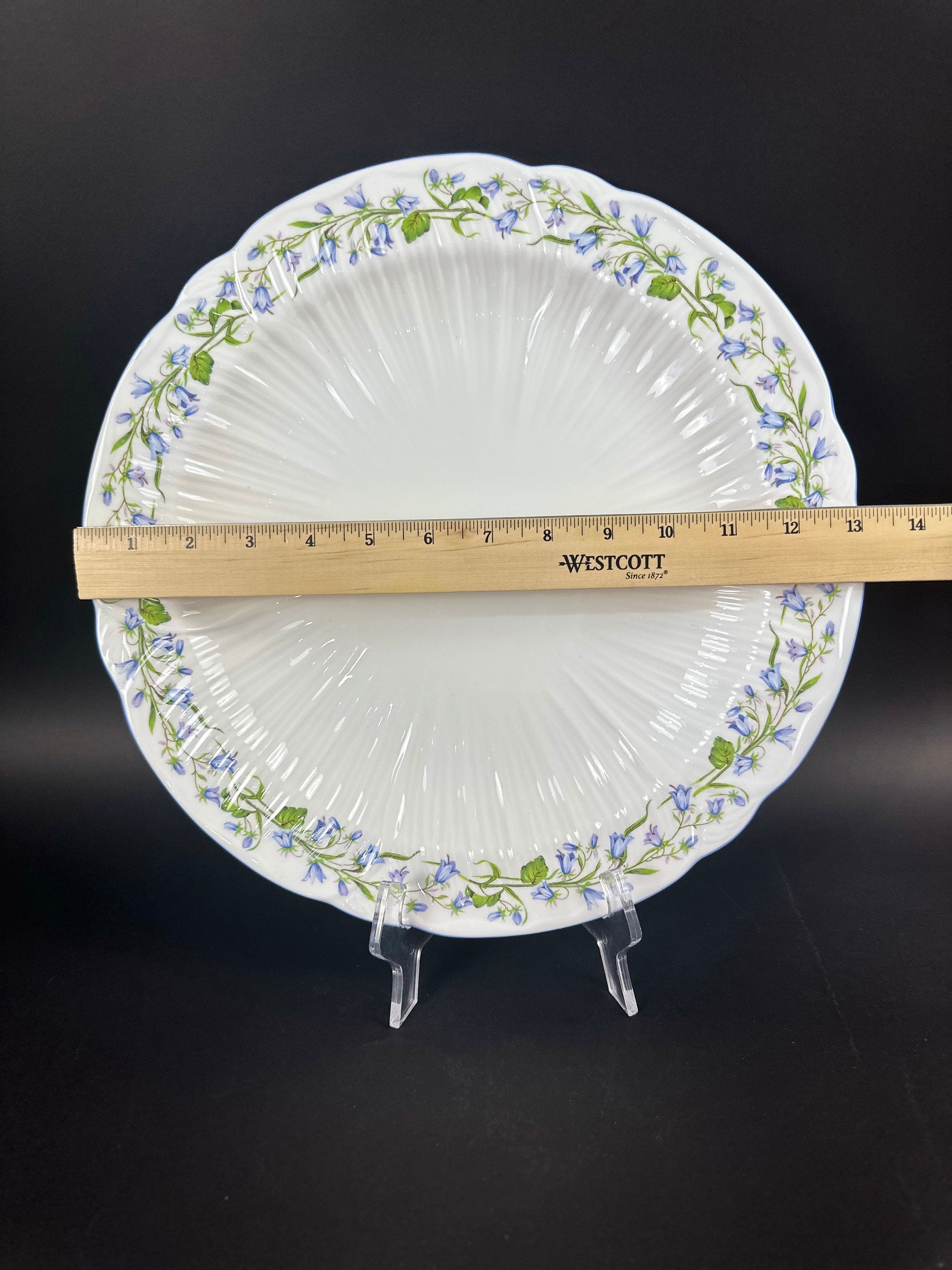 Shelley Harebell Chop Plate Round Platter Serving Tray