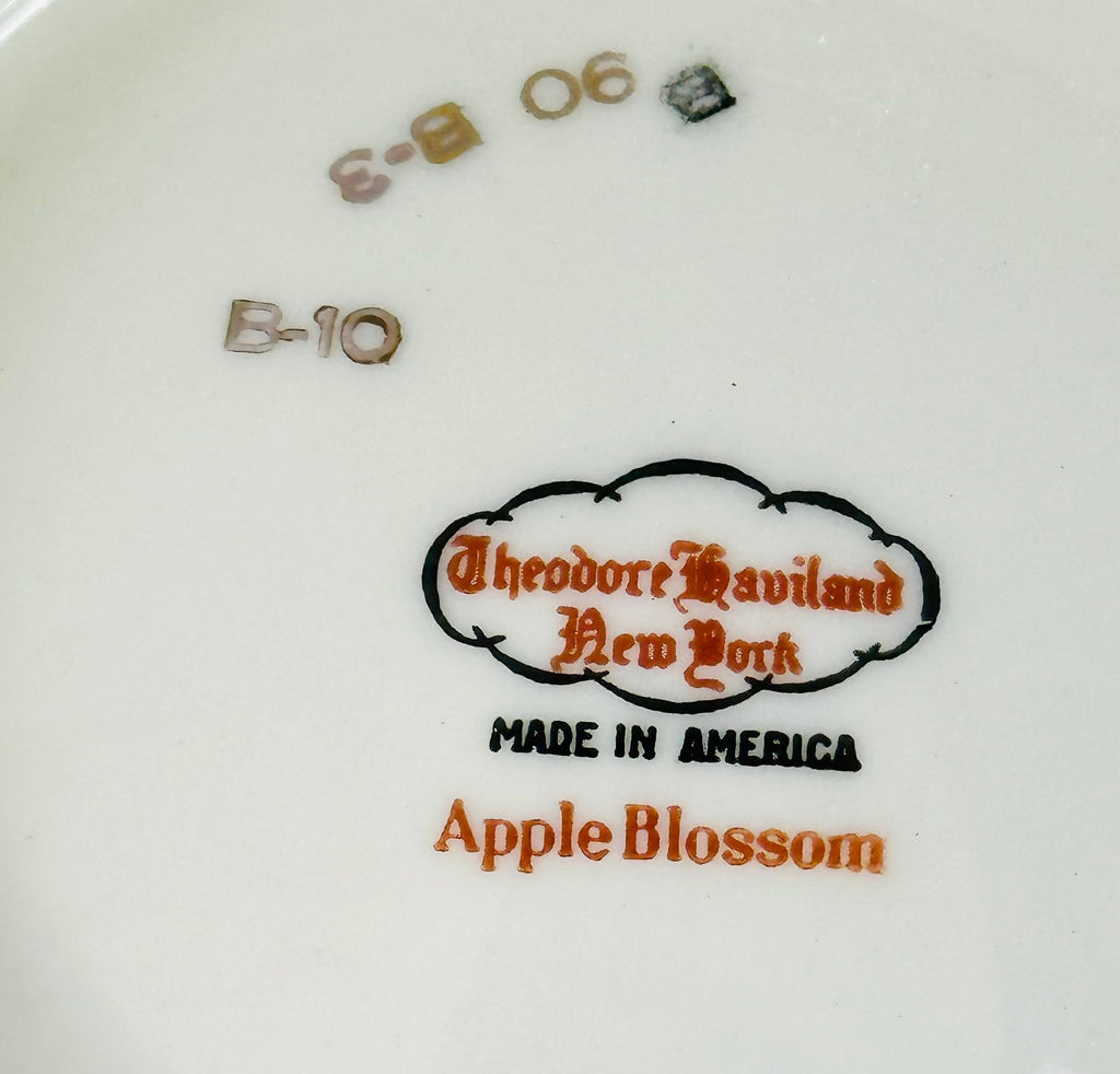 Haviland Apple Blossom Covered Serving Bowl