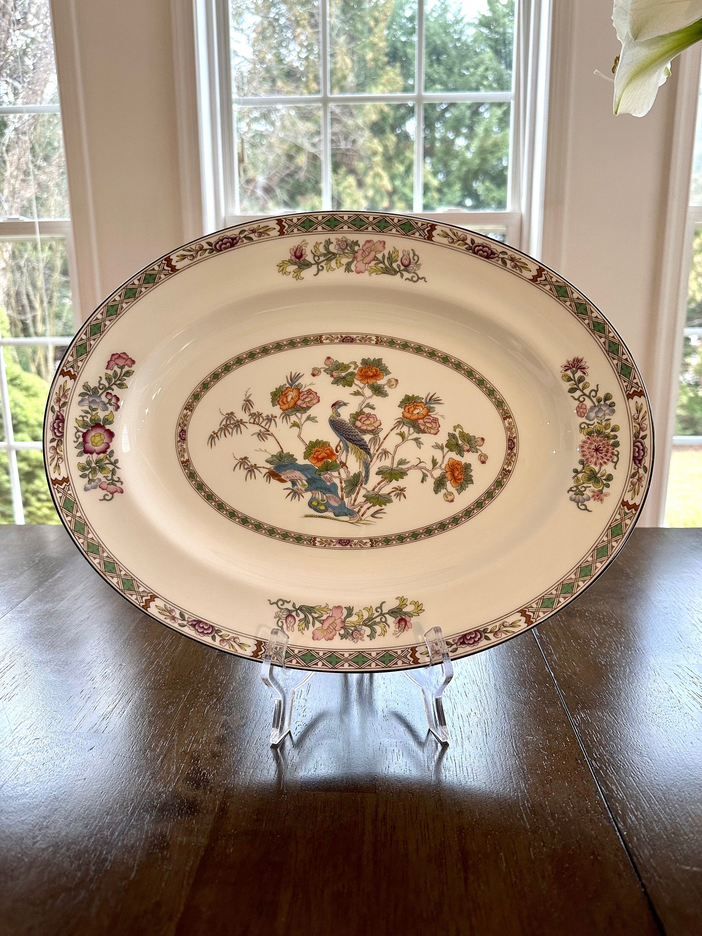 Wedgwood Kutani Crane Platter
