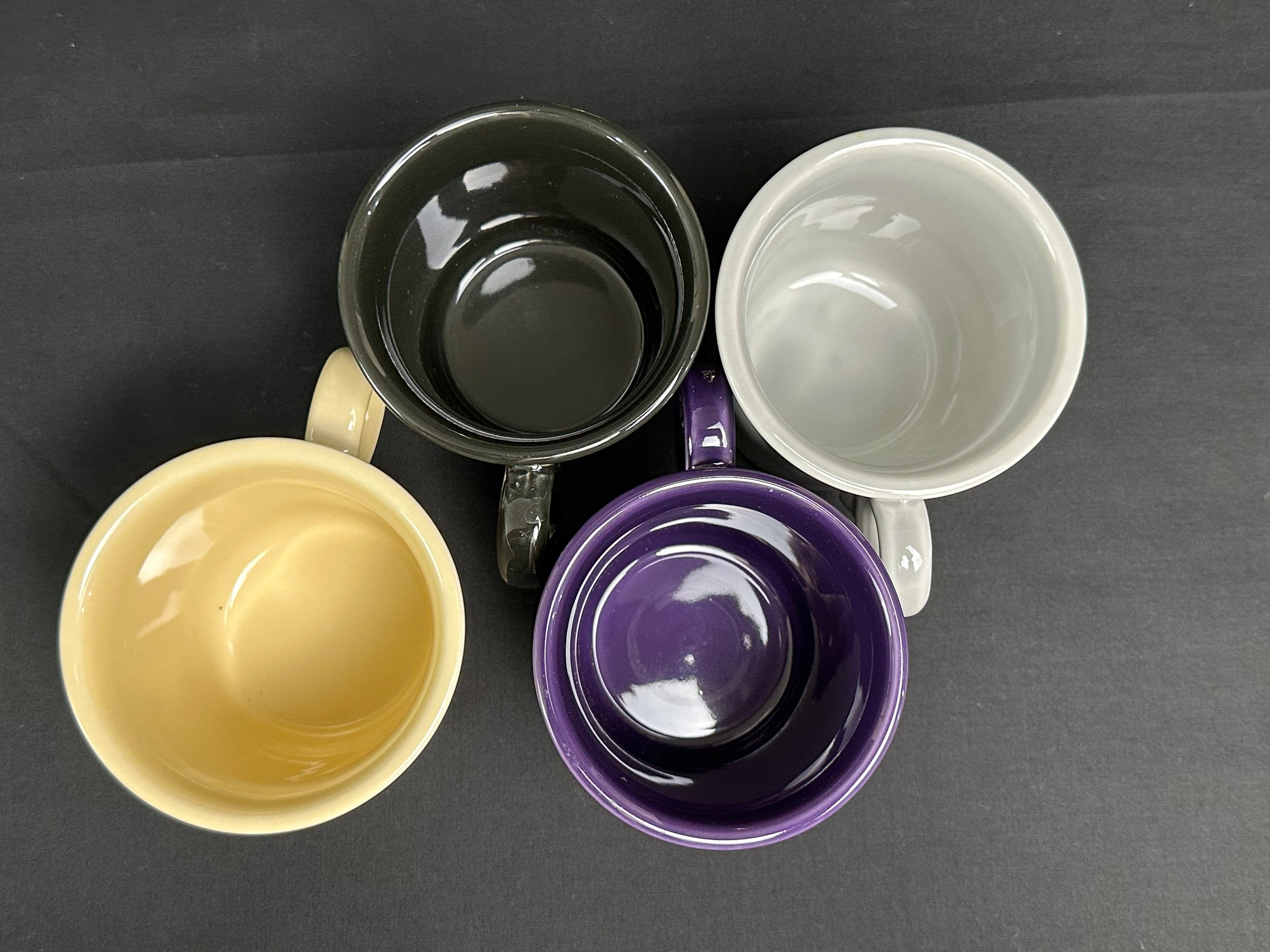 4 Fiesta Mugs by Homer Laughlin