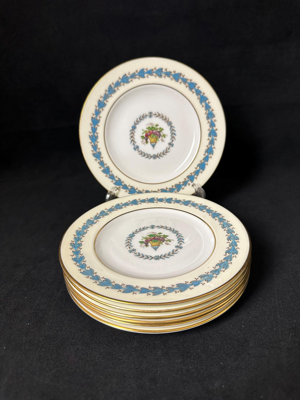 7 Wedgwood Appledore Bread Plates