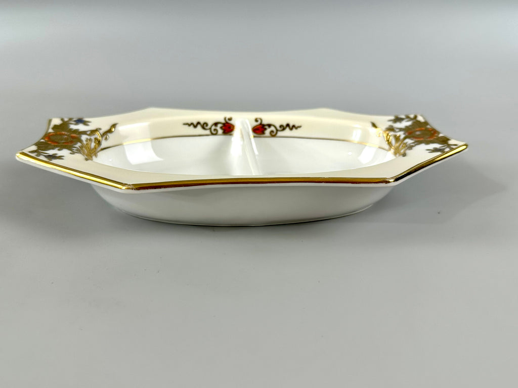 Hand Painted 1918 Noritake Relish Dish