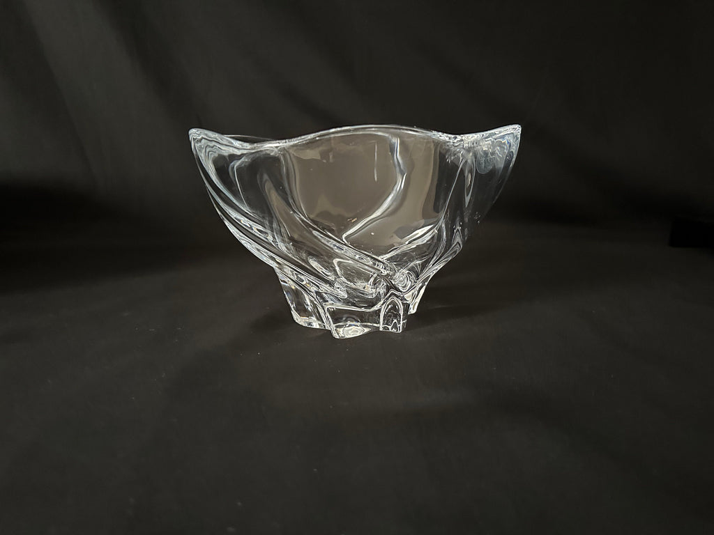 Holmegaaurd Vintage Crystal Art Glass Bowl