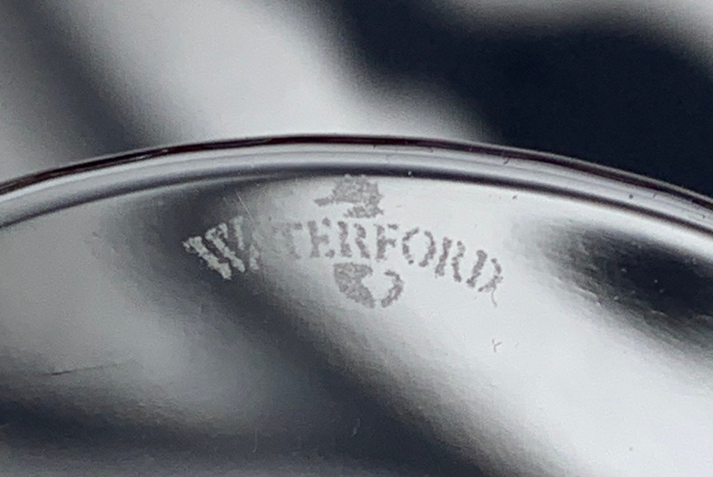 2 Waterford Crystal Millenium Champagne Flutes - Peace