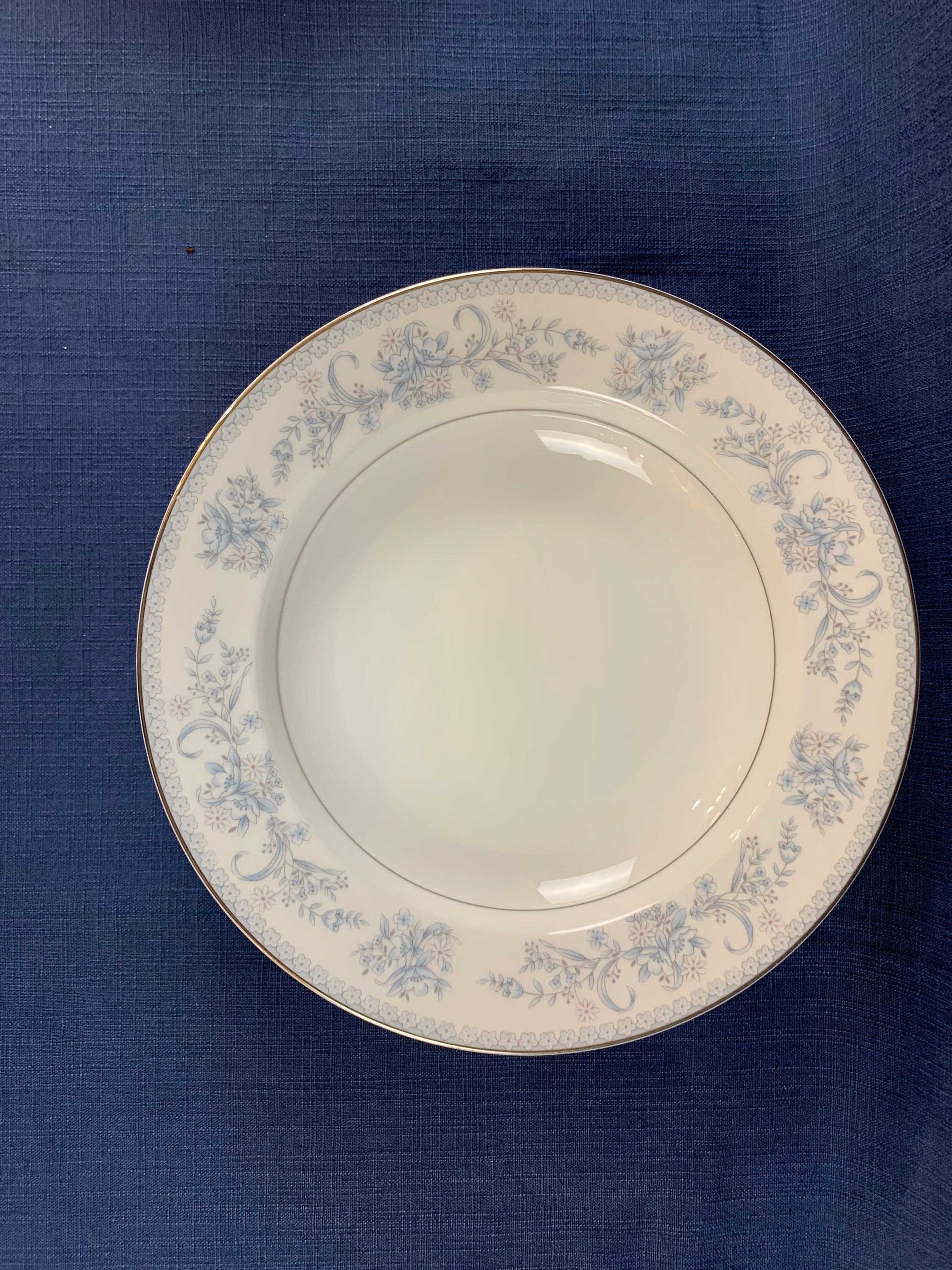 4 Mikasa Dresden Rose Soup Bowls
