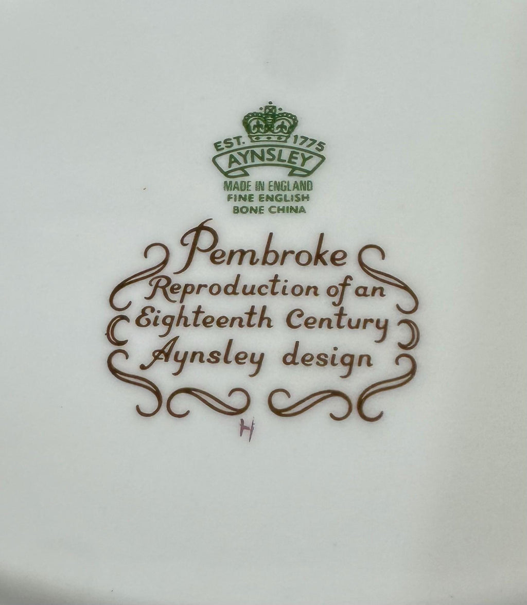 A 10 3/4” Aynsley Pembroke  Oval Serving Bowl