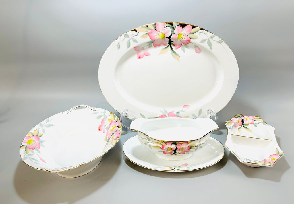 Noritake Azalea Hostess Set Serving Pieces