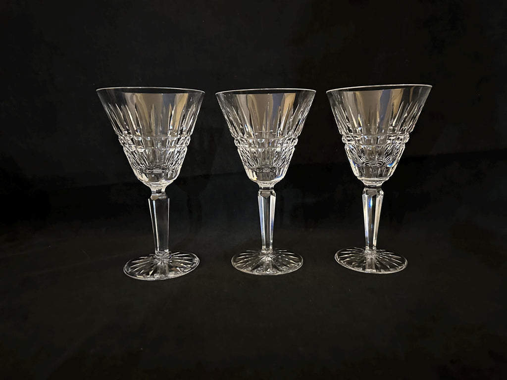 3 Waterford Glenmore Water Goblets