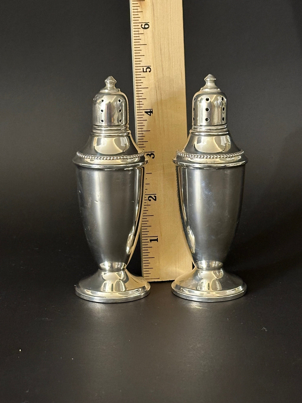 Revere Silversmith Salt and Pepper Shakers