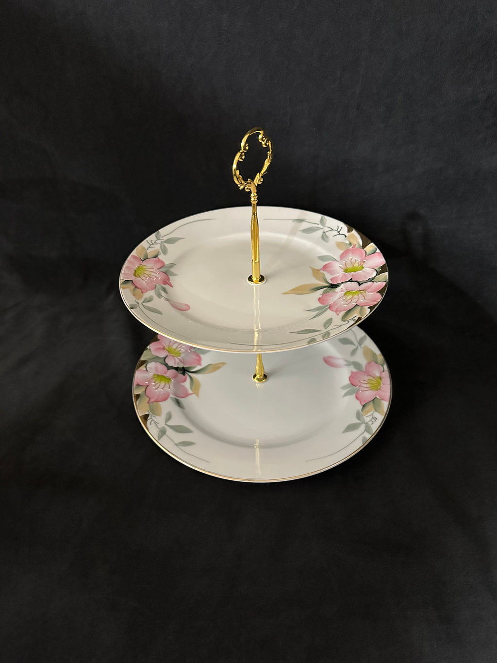 Noritake Azalea 2 Tiered Serving Tray