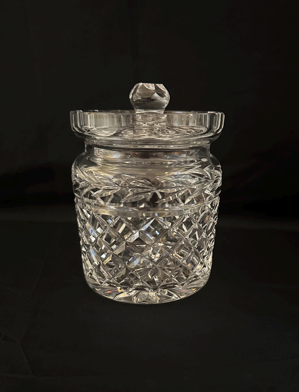 Waterford Glandore Biscuit Barrel Cookie Jar