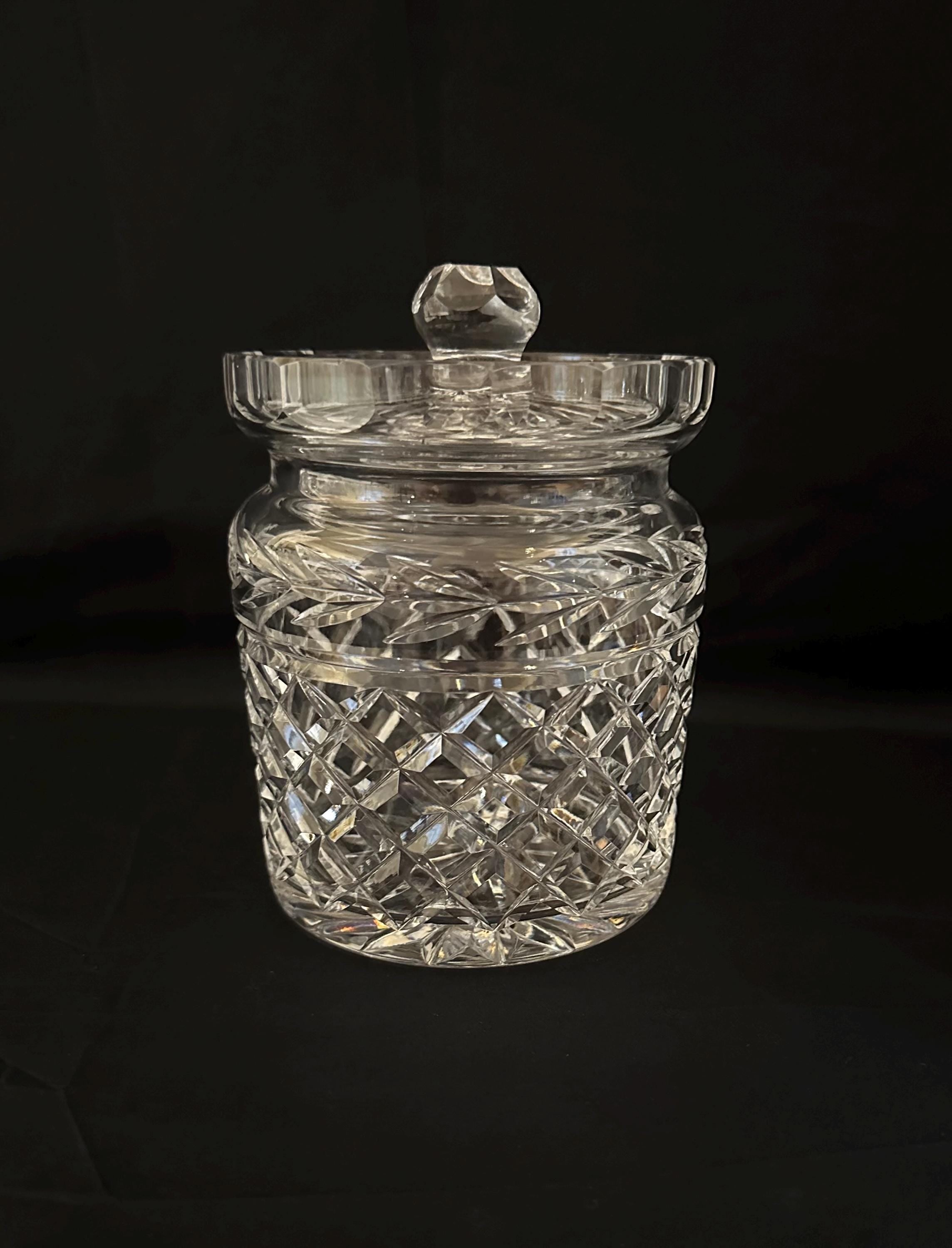 Waterford Glandore Biscuit Barrel Cookie Jar