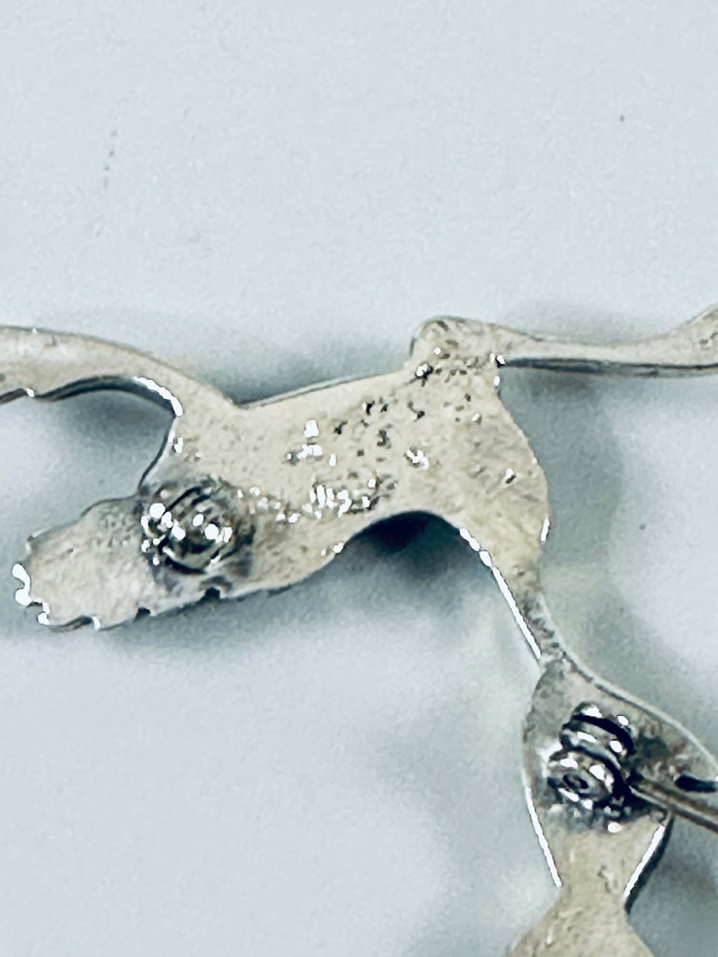 Vintage Sterling Silver Roadrunner Pin