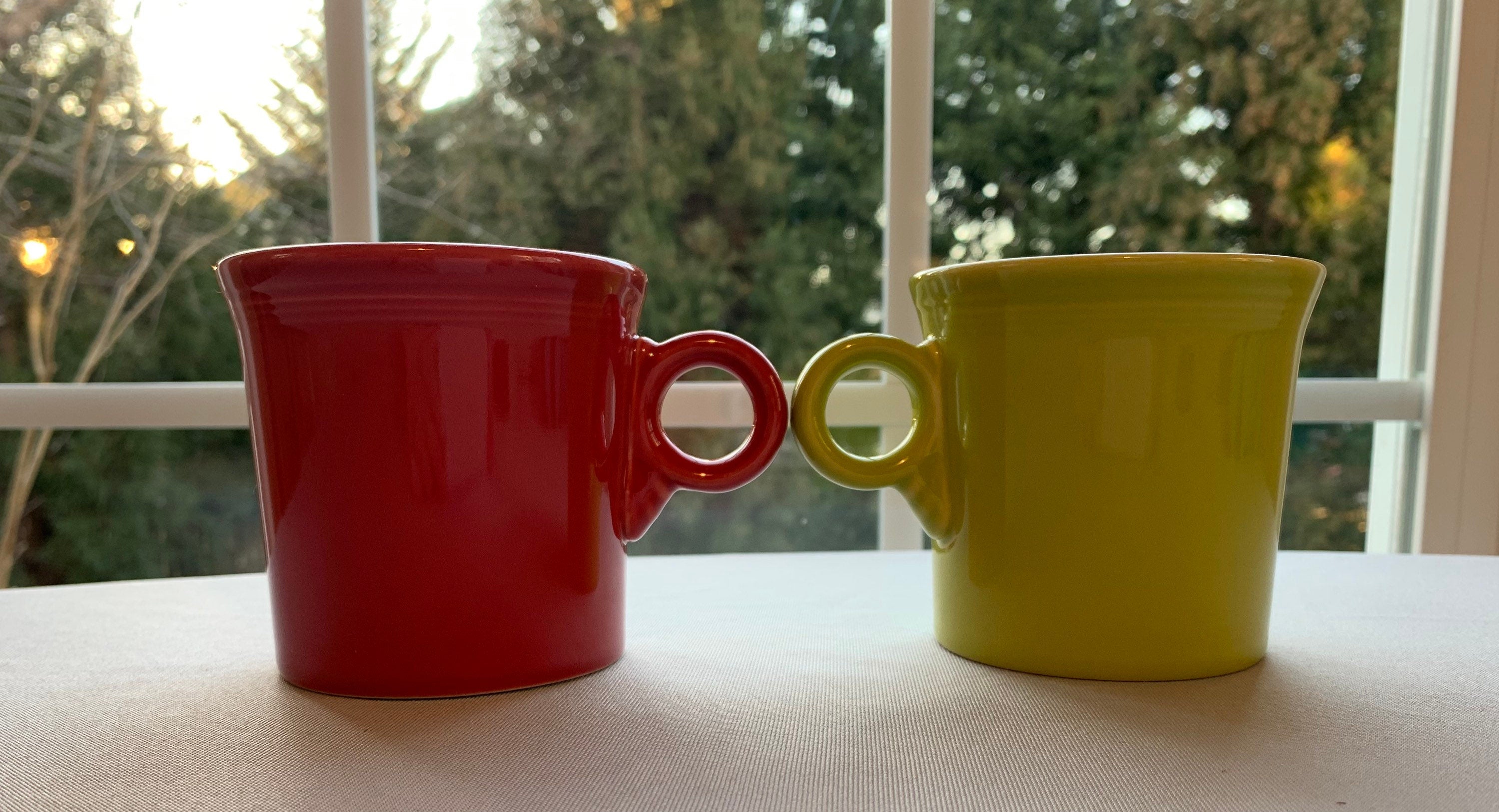 4 Fiestaware Mugs