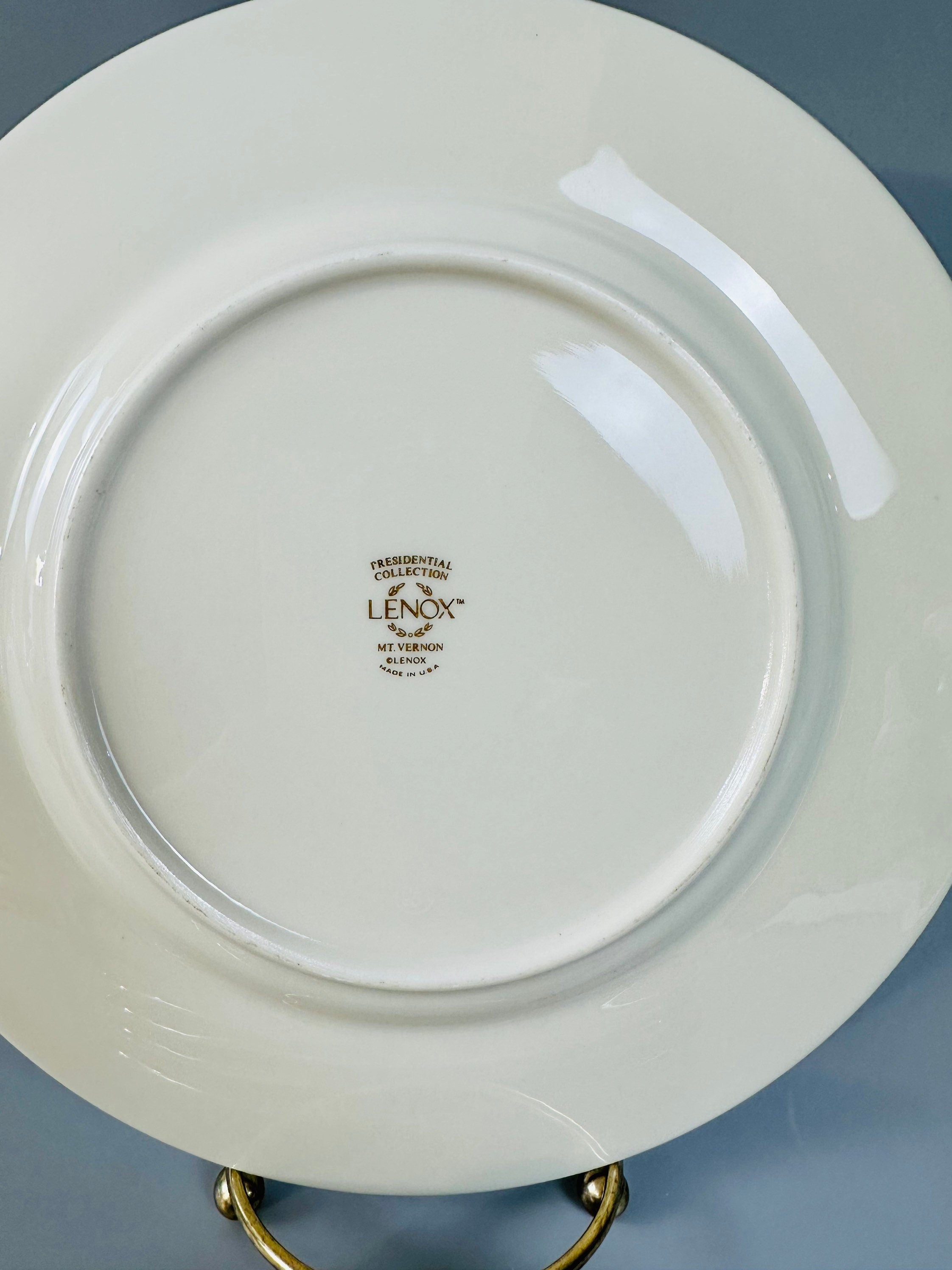 5 Lenox Mt. Vernon Salad Plates