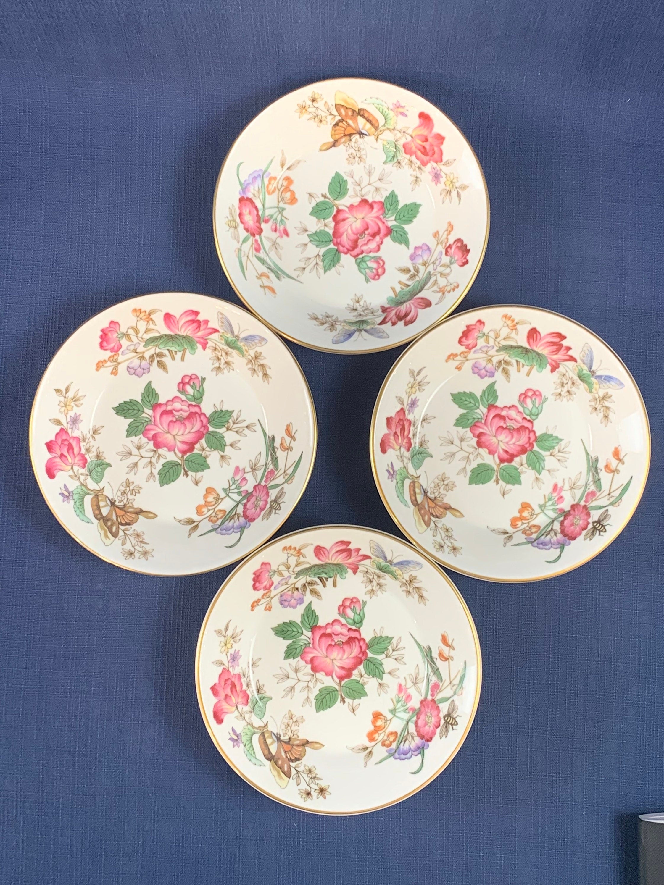 4 Wedgwood Charnwood Fruit Bowls