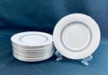 10 Lenox Lace Couture Saucers