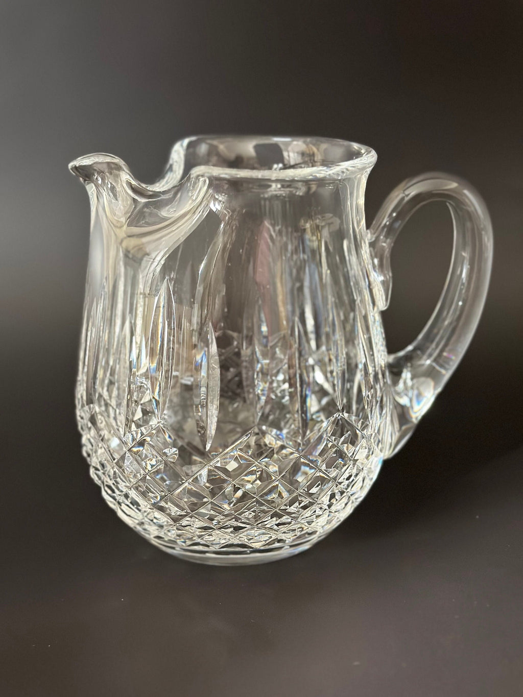 Waterford Crystal Pitcher in the Lismore Pattern