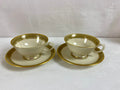 2 Lenox Greenfield Teacups