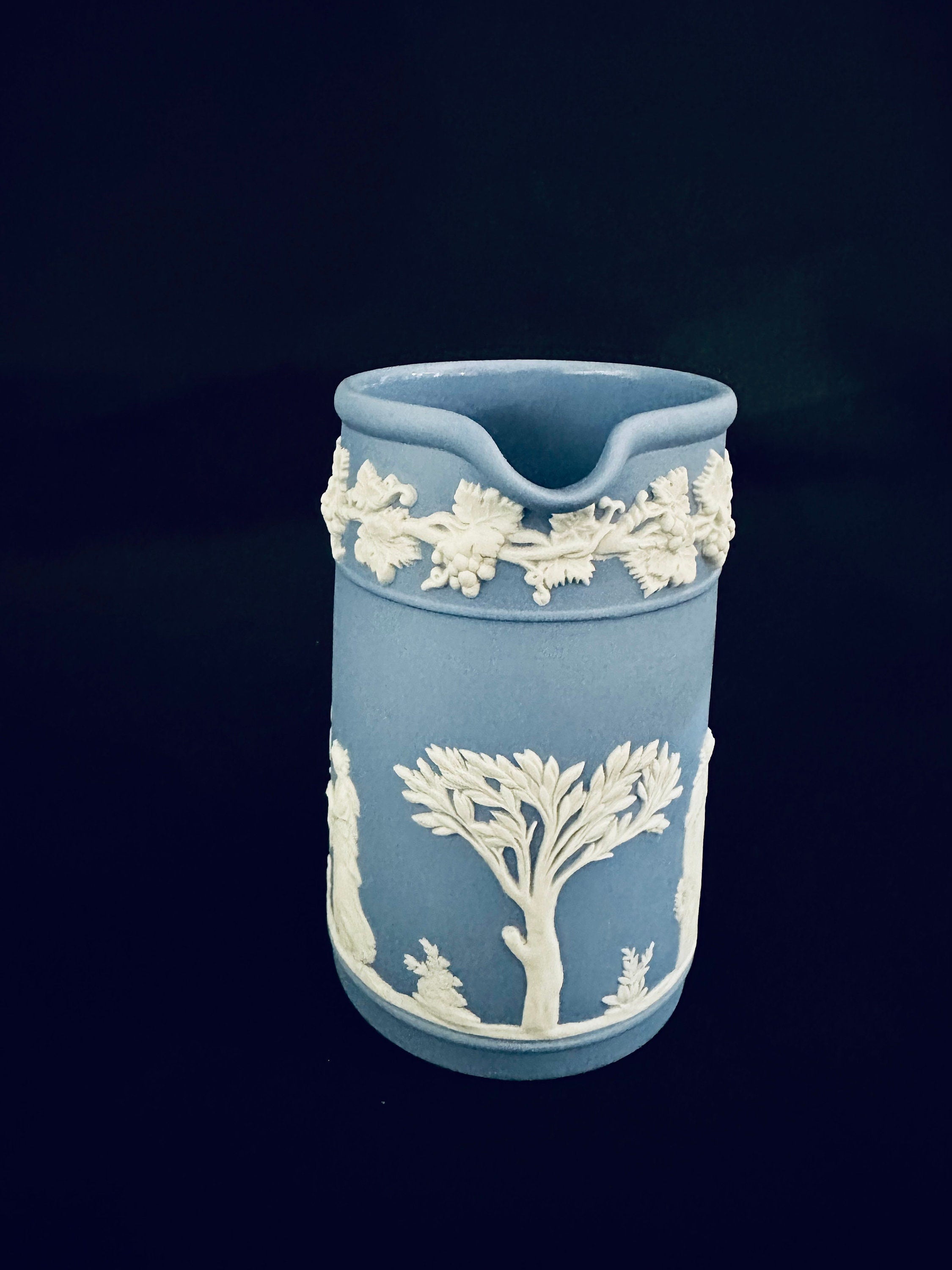 Wedgwood Cream on Lavender Pitcher