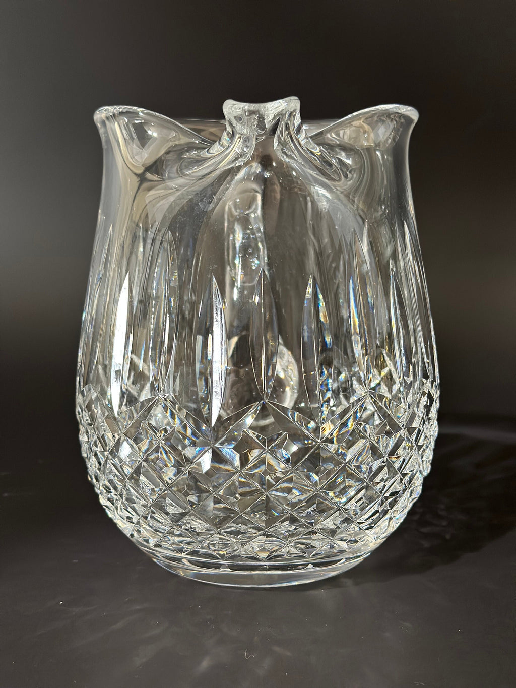 Waterford Crystal Pitcher in the Lismore Pattern
