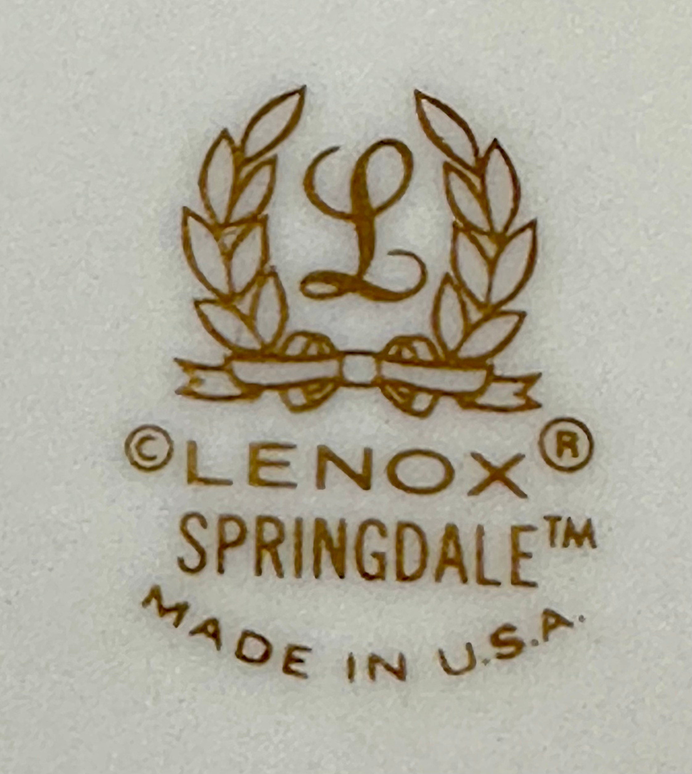 Lenox Springdale 5 Piece Place Setting