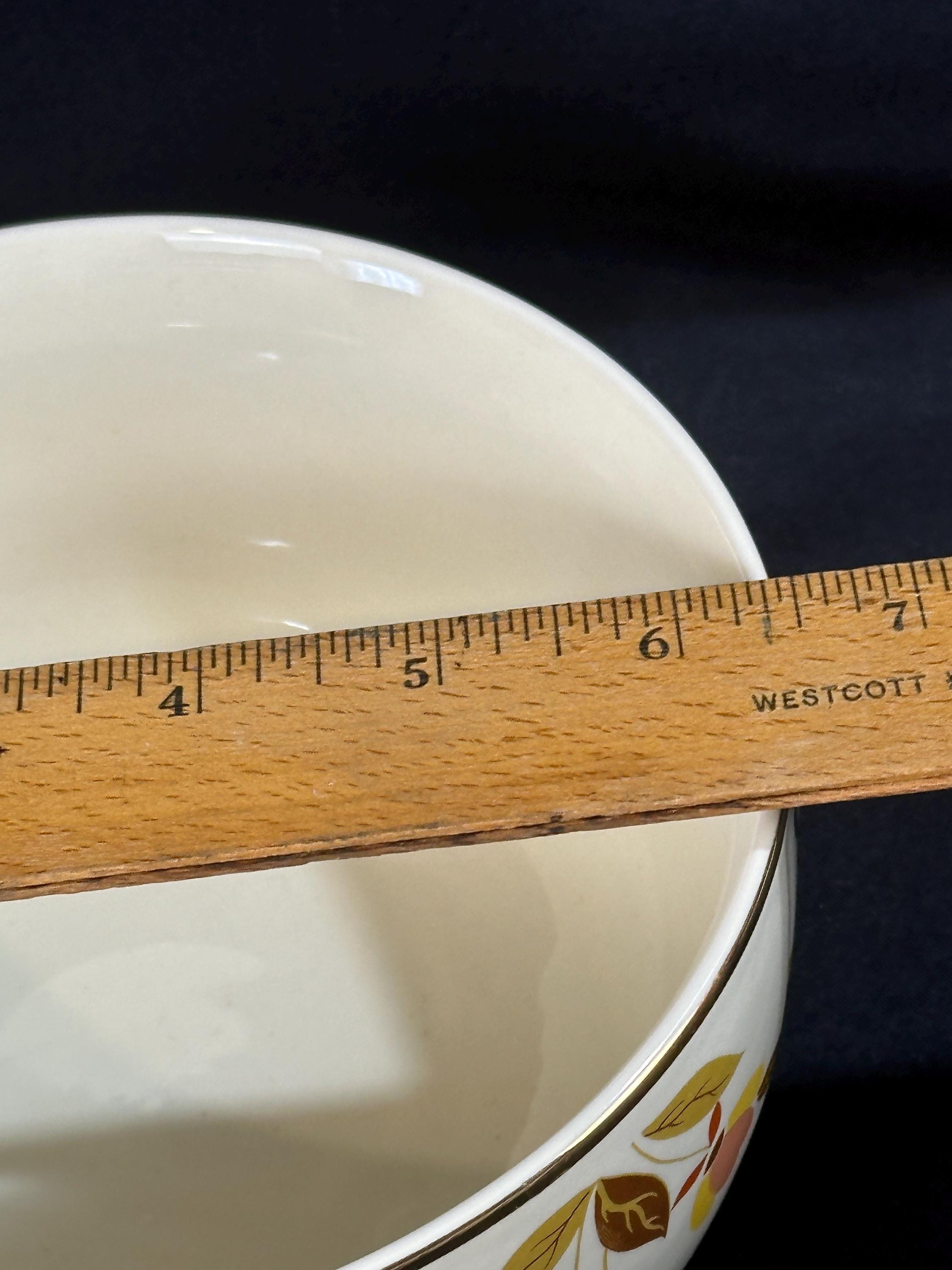 Hall Pottery Autumn Leaf Mixing Bowl