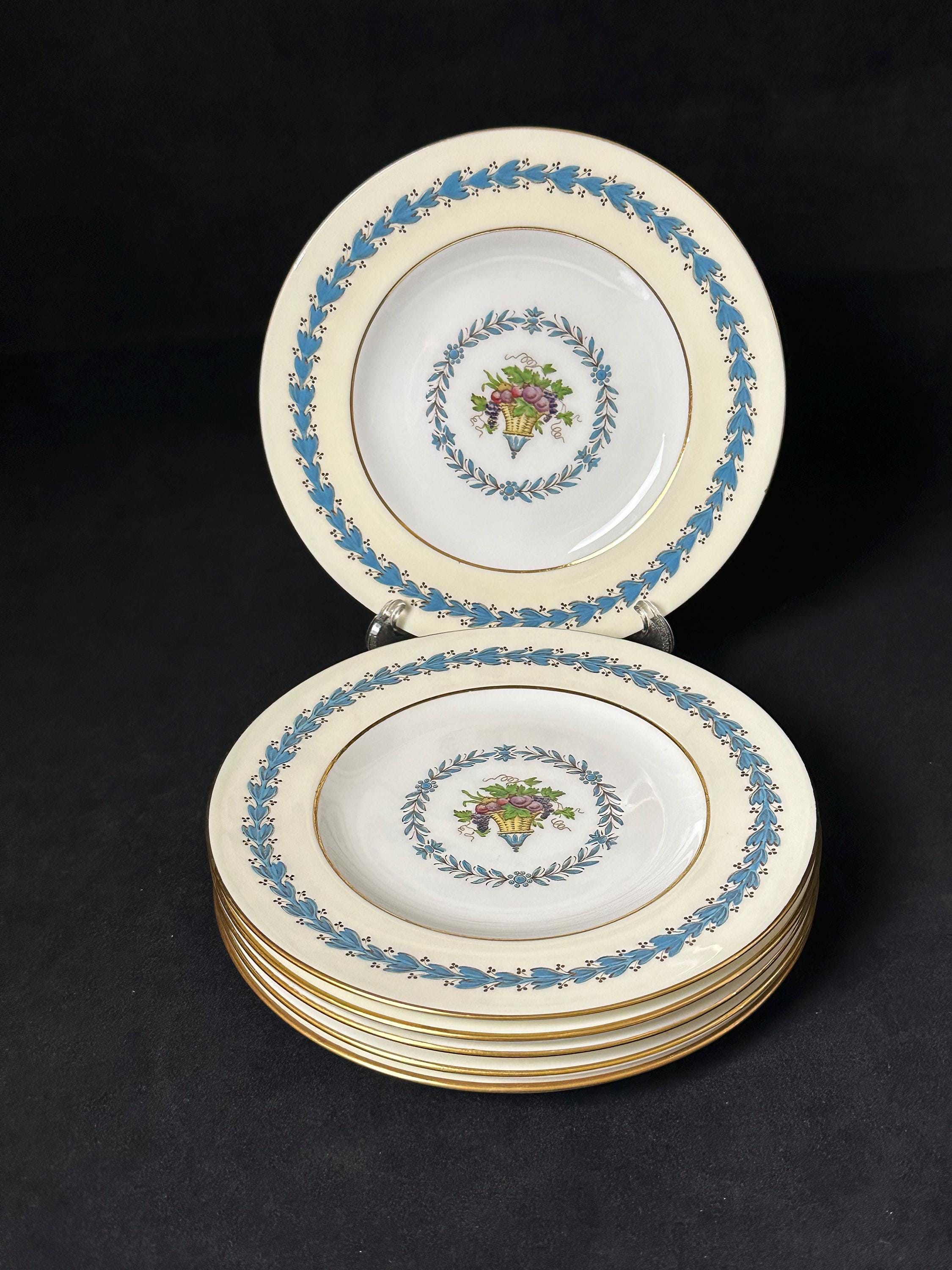 6 Wedgwood Appledore Dessert Plates
