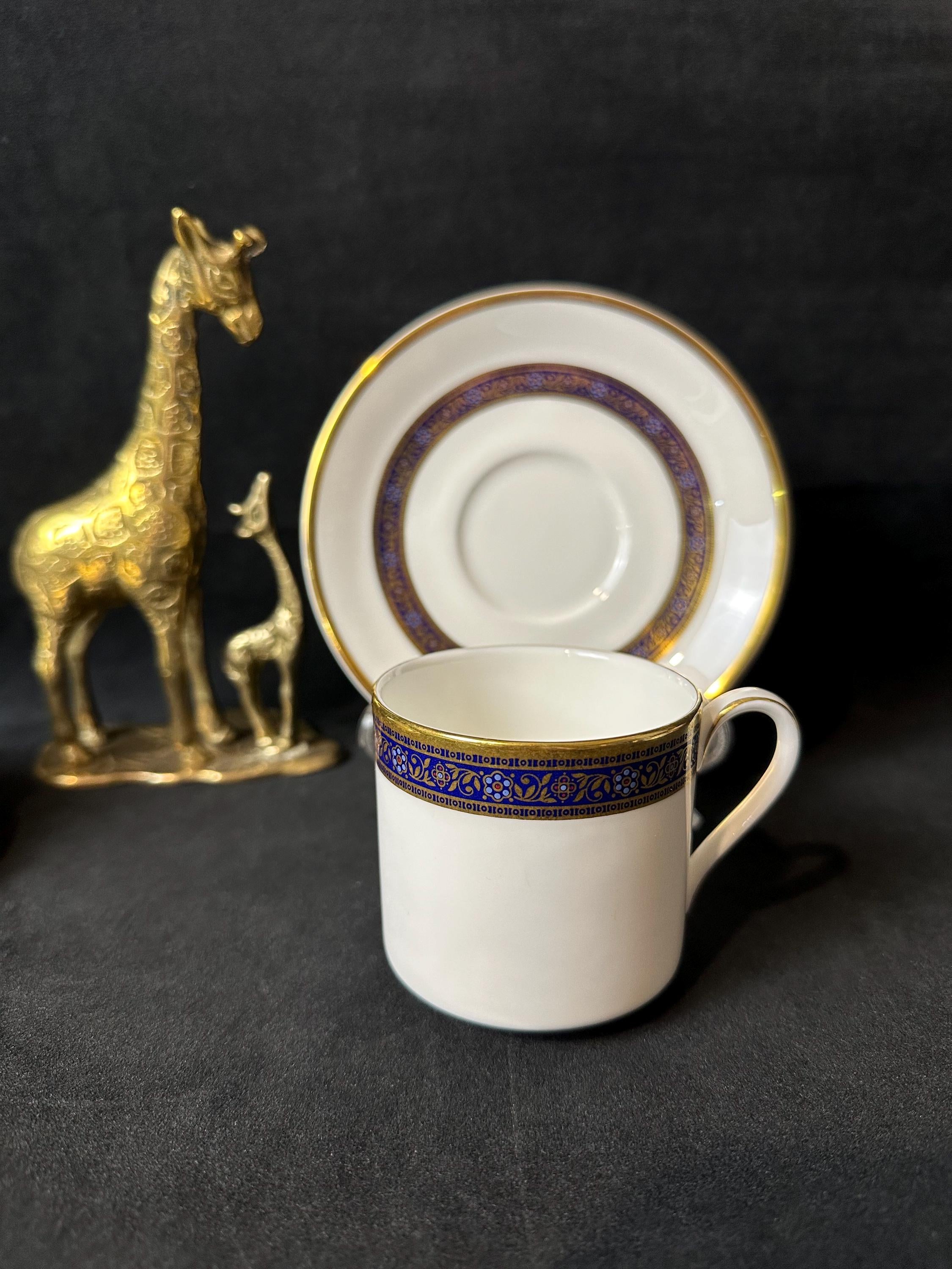 3 Royal Doulton Harlow Demitasse Cups and Saucers