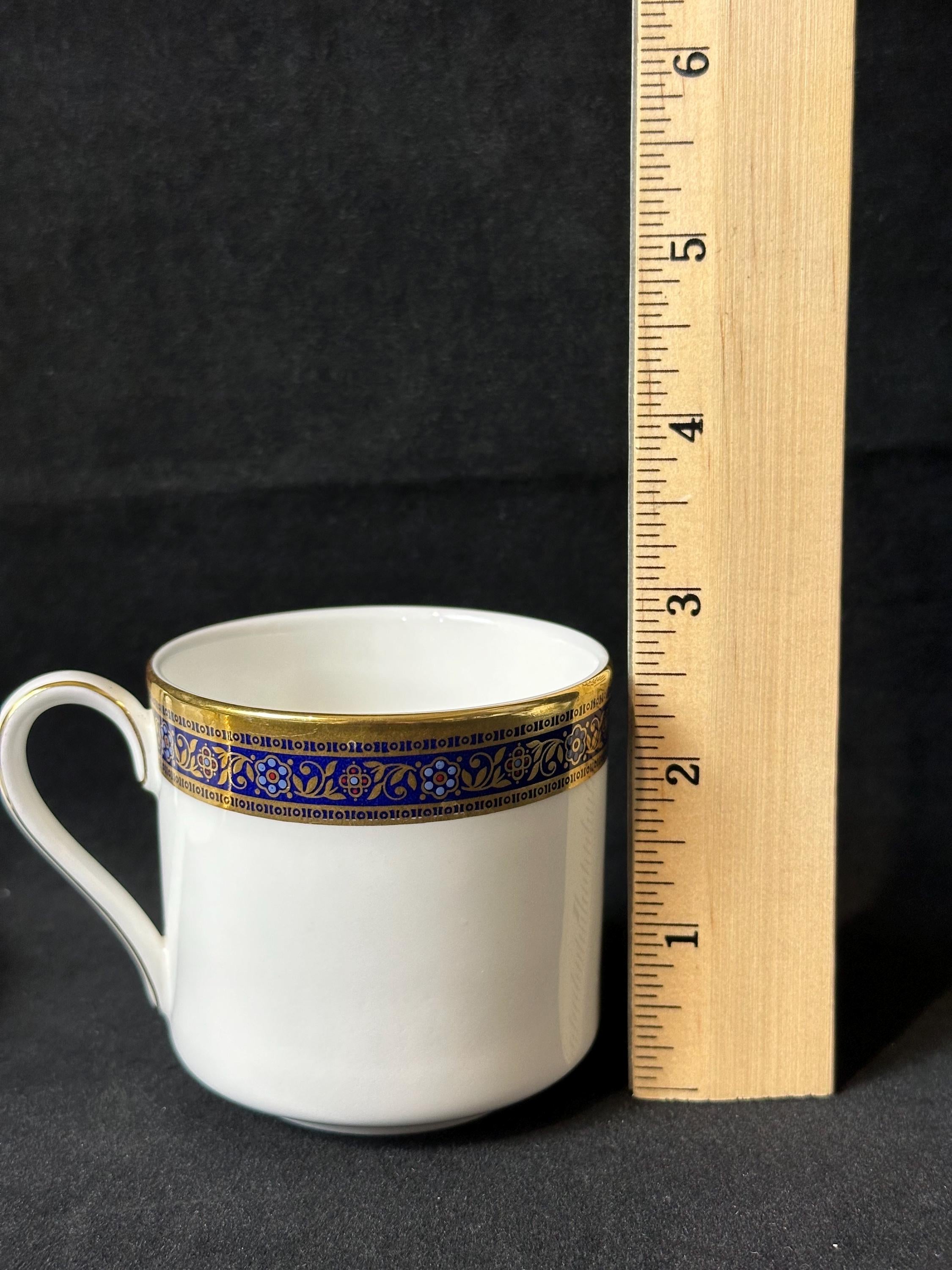 3 Royal Doulton Harlow Demitasse Cups and Saucers
