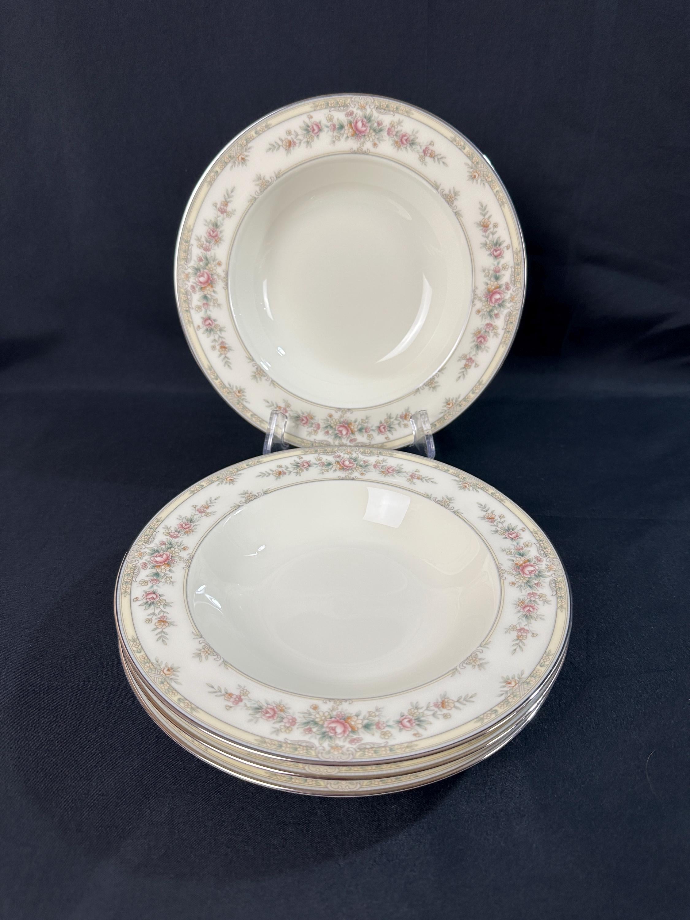 4 Noritake Shenandoah Soup Bowls