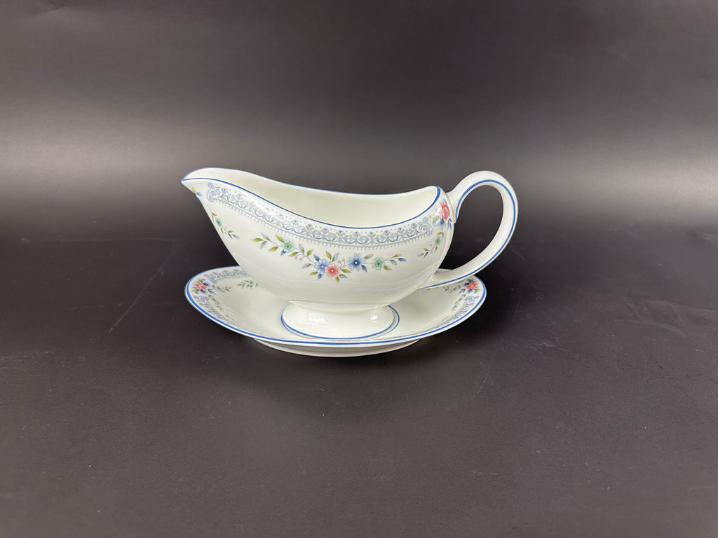 Wedgwood “Rosedale “ Gravey BoatWith Underplate
