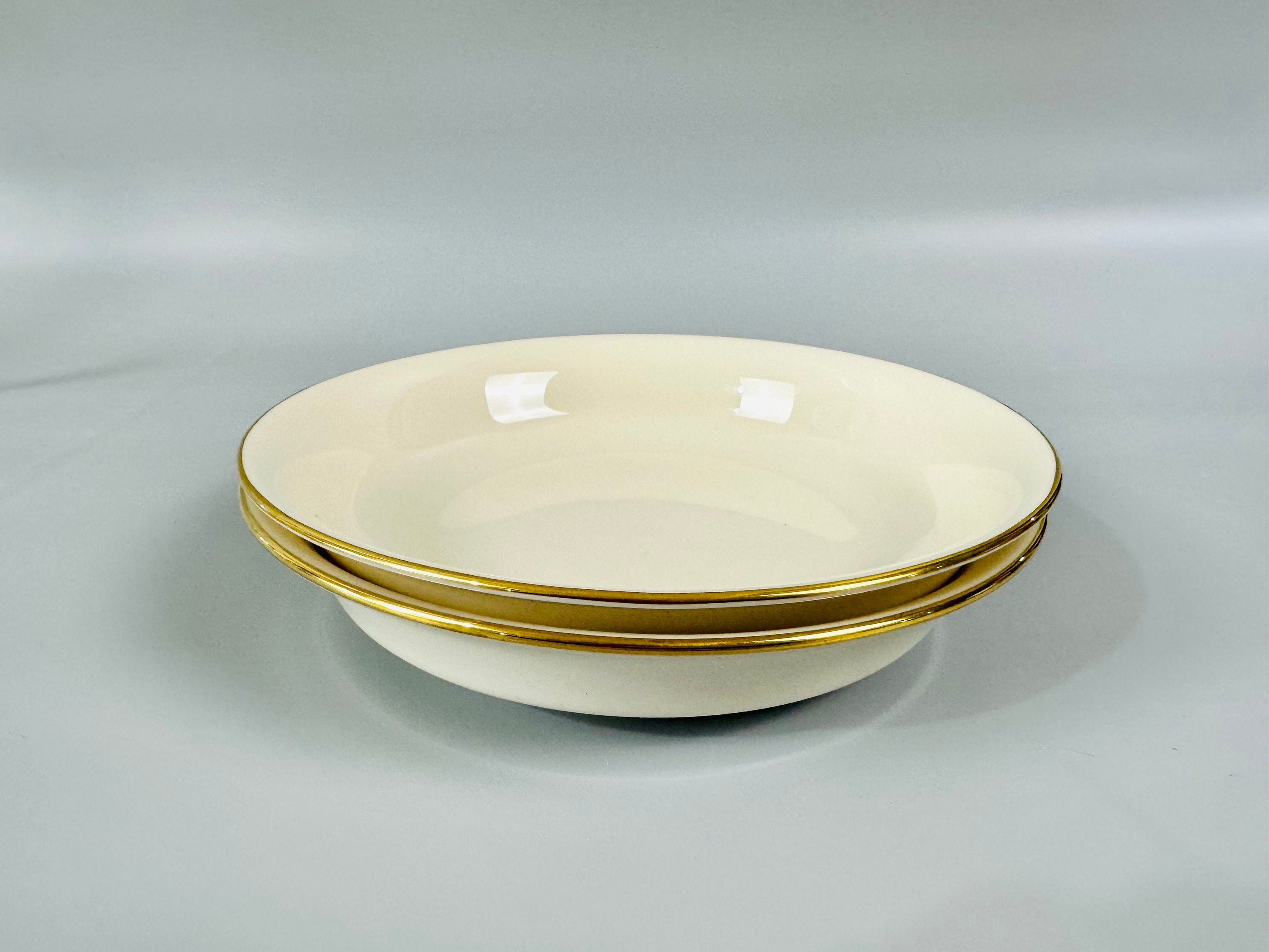 2 Lenox Hayworth Soup Bowls