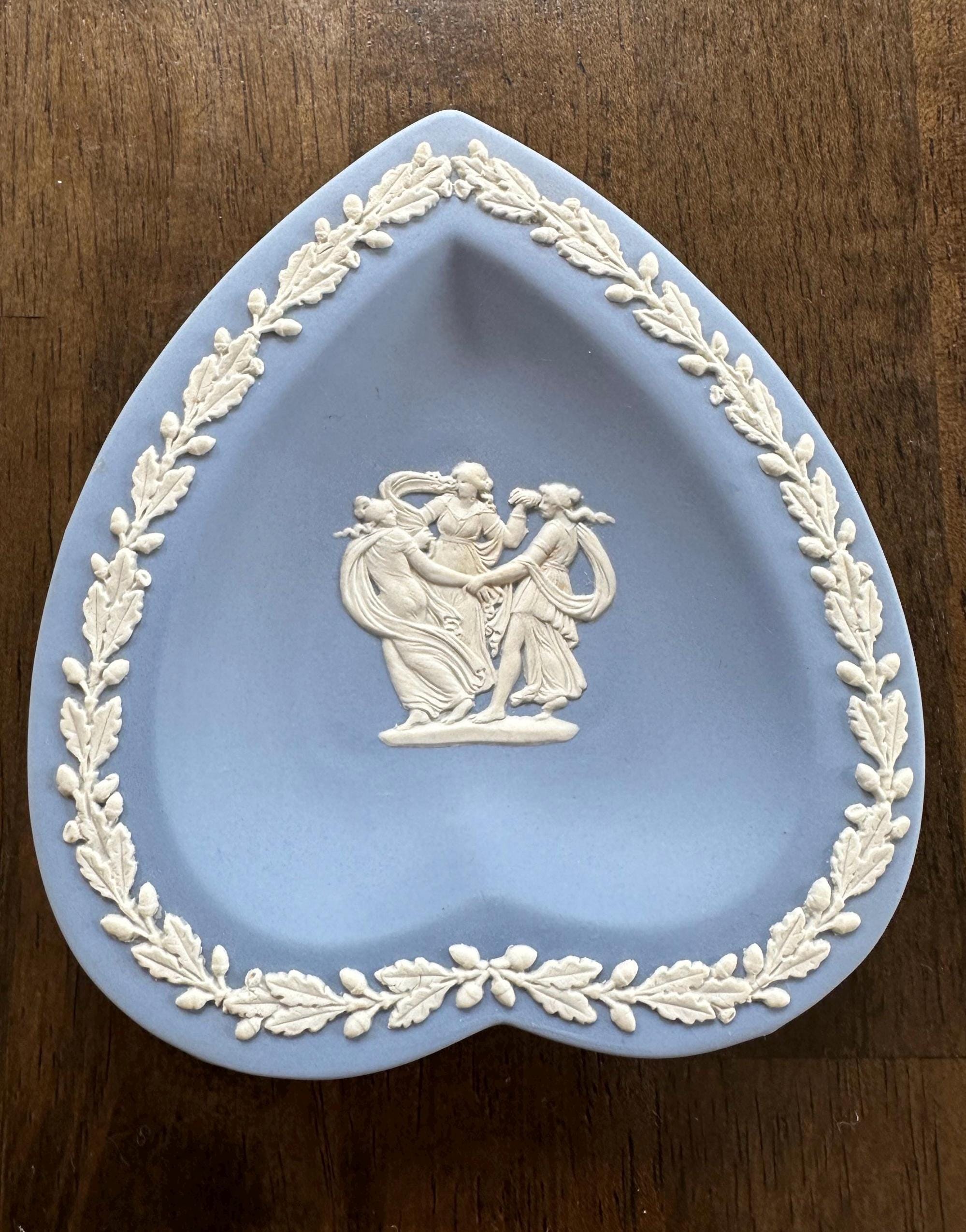 2 Wedgwood Jasperware Trinket Dishes
