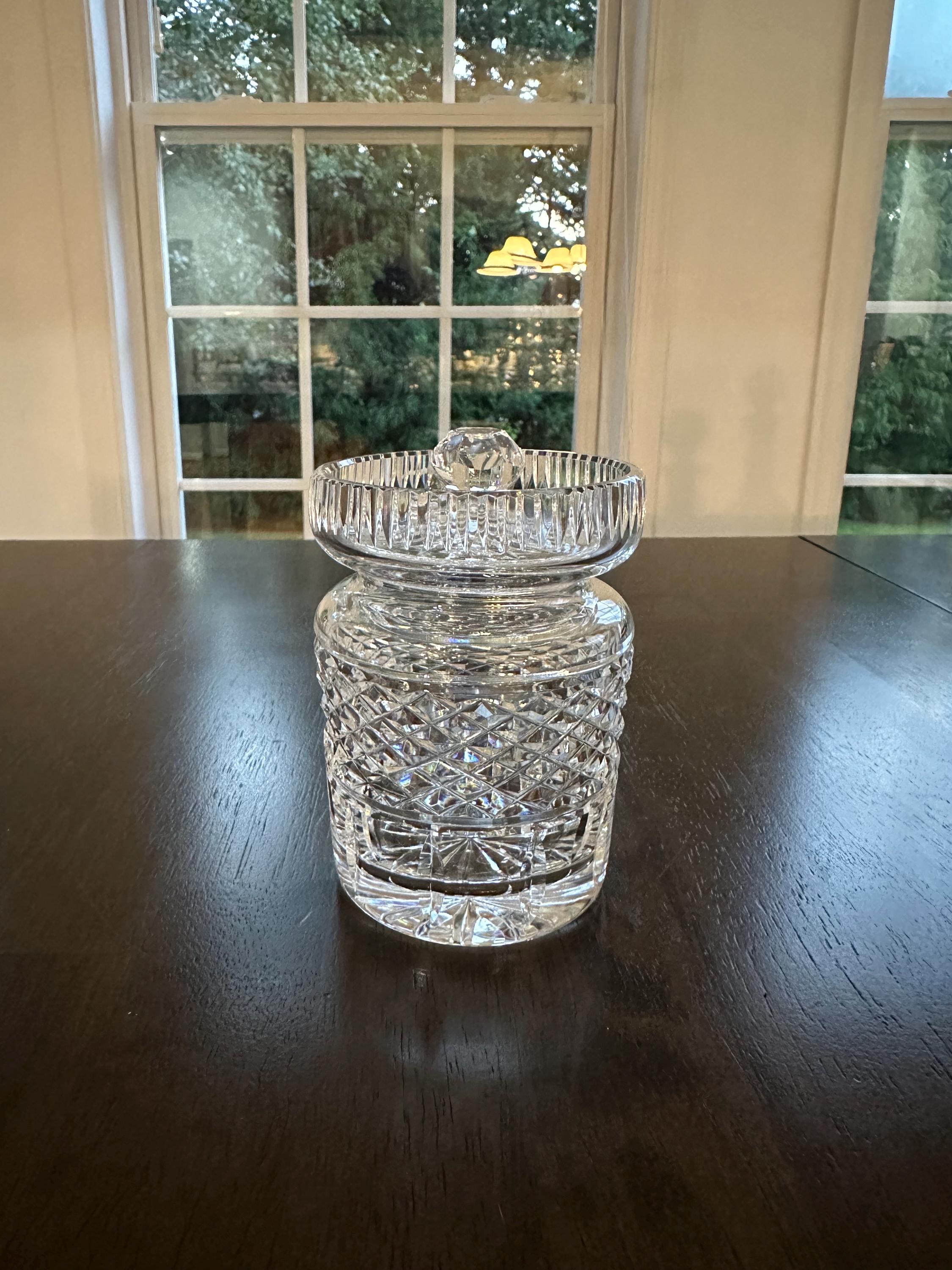Waterford Alana Crystal Honey Jar Jelly Jam
