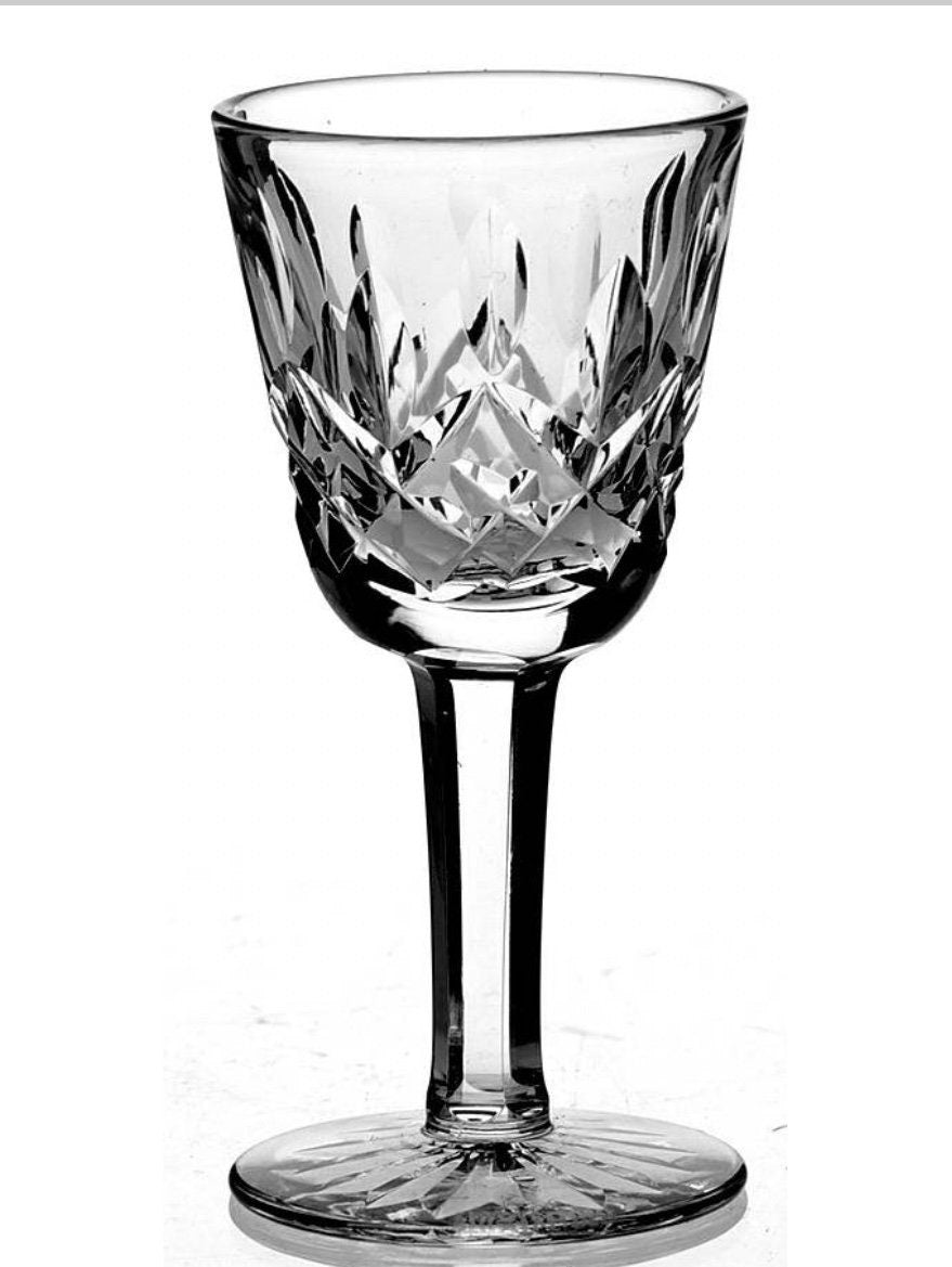 4 Waterford Lismore Cordial Glasses