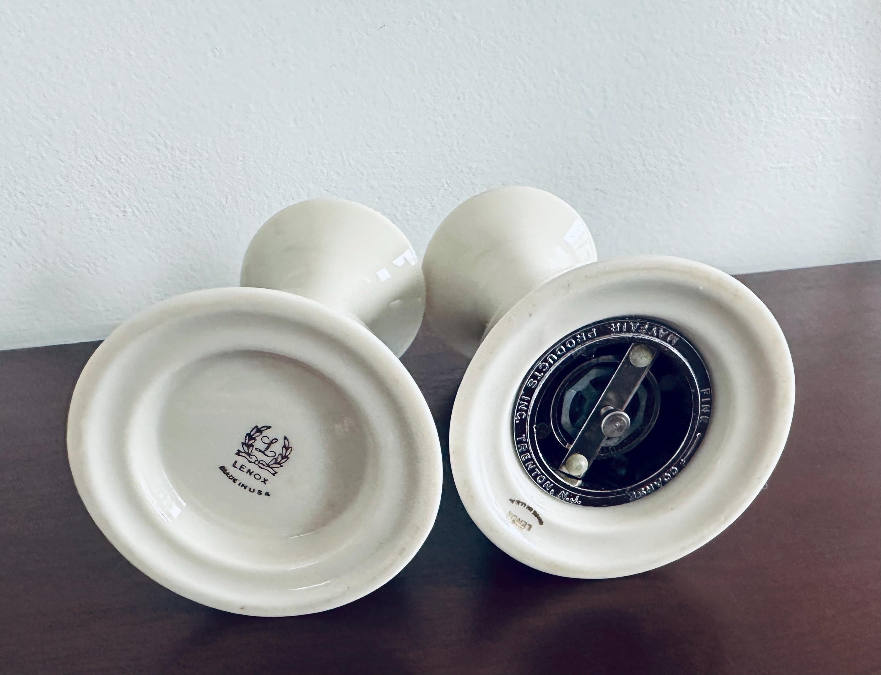 Lenox Weatherly Salt Shaker and Pepper Grinder