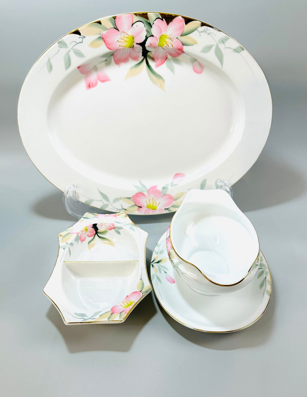 Noritake Azalea Hostess Set Serving Pieces