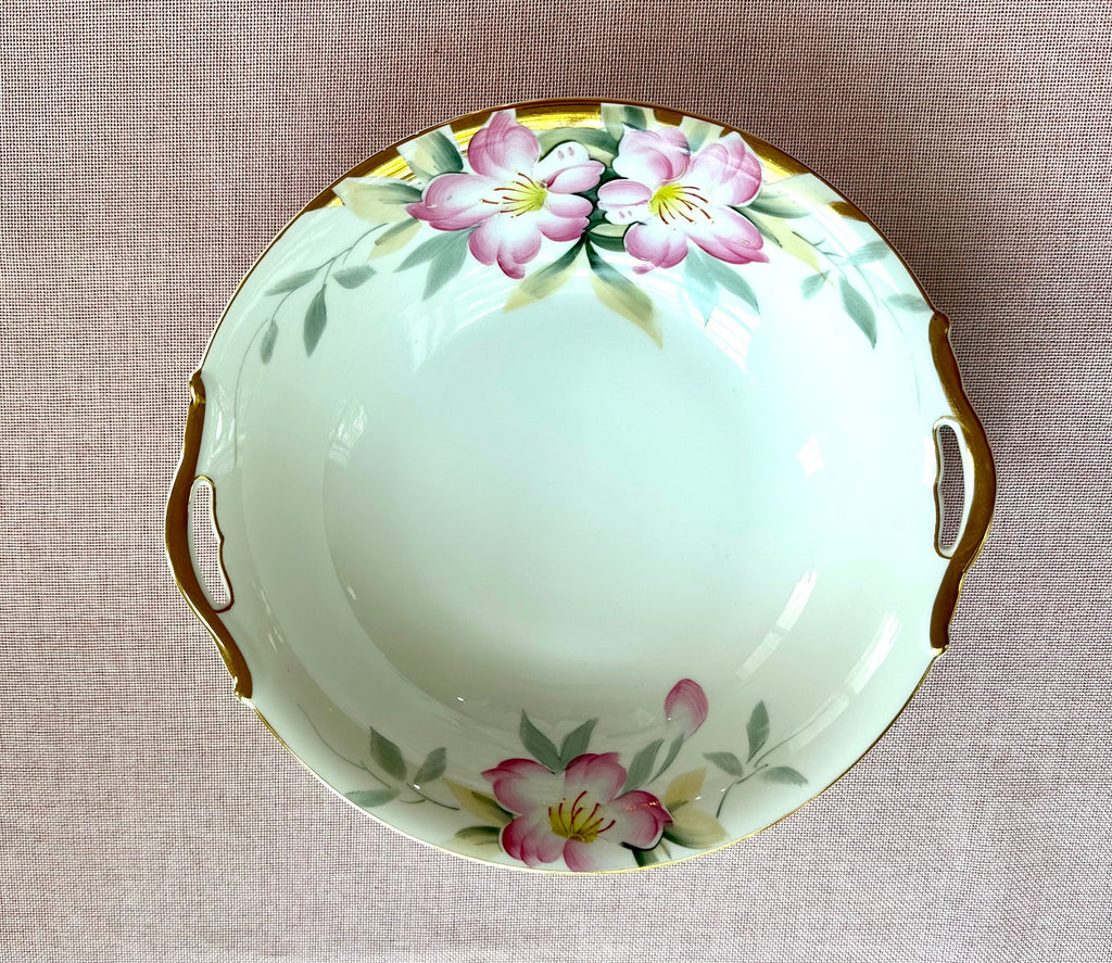 Antique Noritake Azalea Hand Painted Bowls