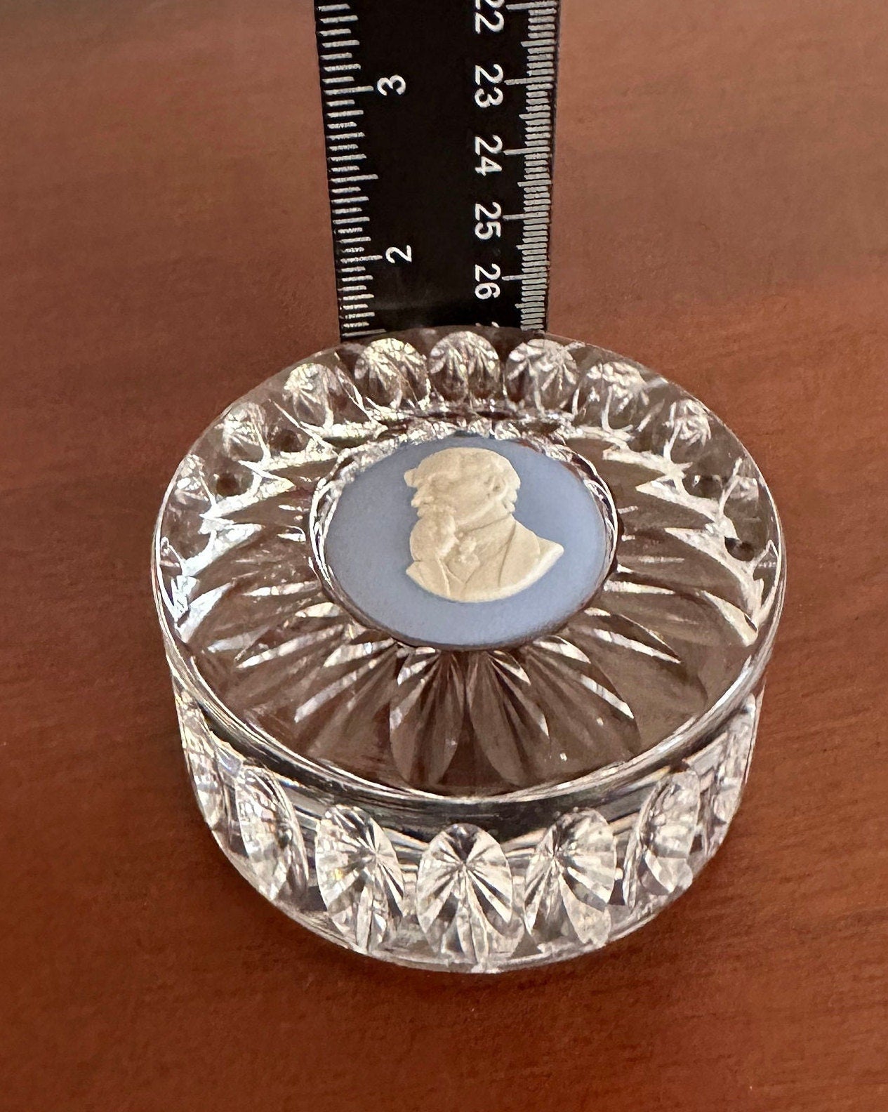 Wedgwood Charles Dickens Crystal Paperweight