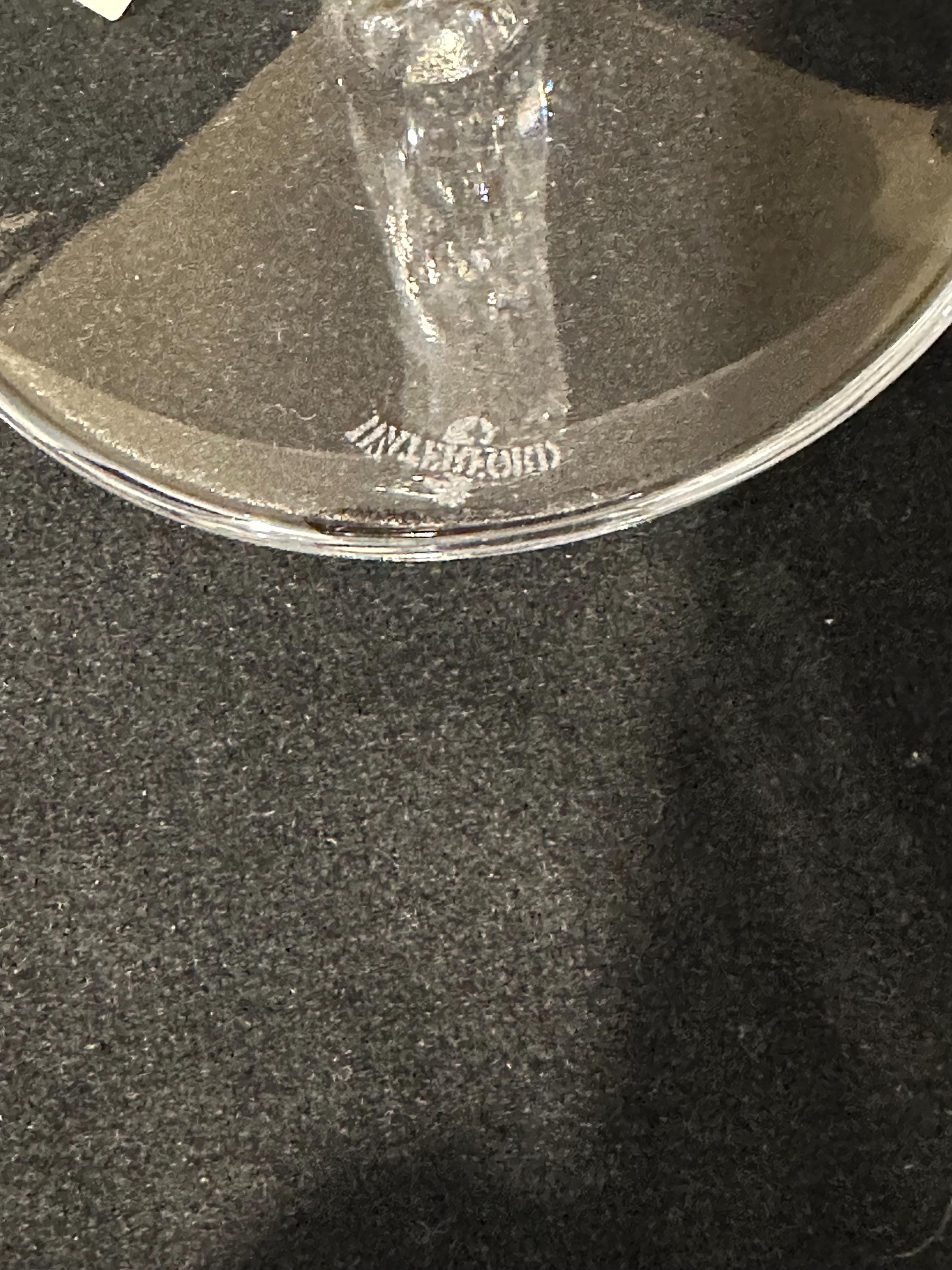 Waterford Crystal Millenium Toasting Flutes Peace and Prosperity