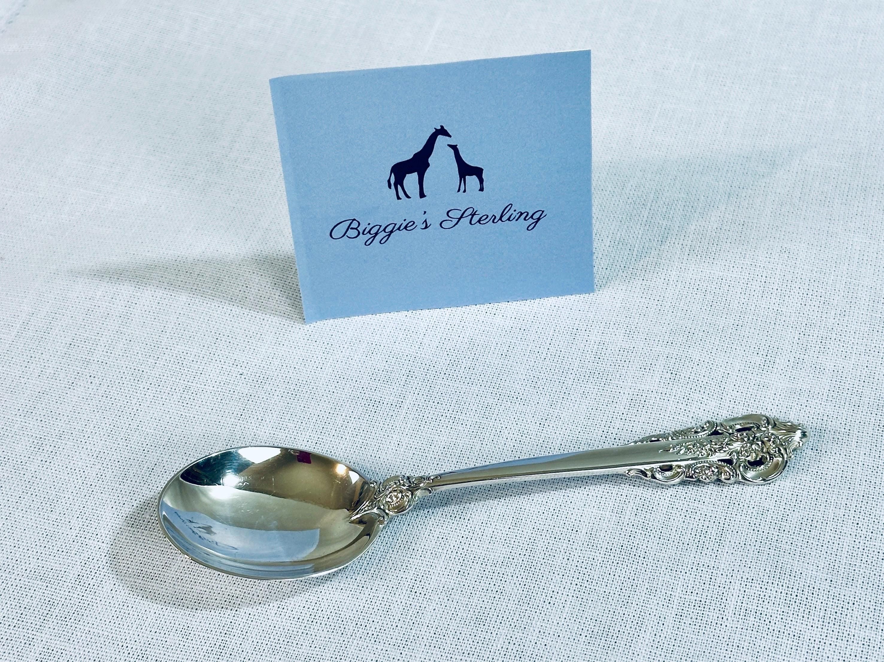 Wallace Grande Baroque Teaspoon Sterling Silver